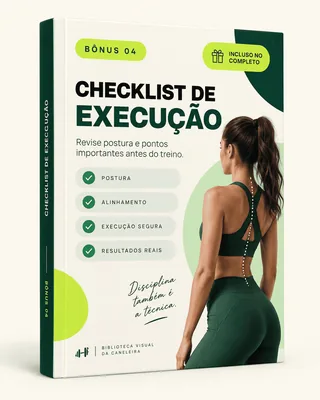 Capa CHECKLIST DE EXECUÇÃO